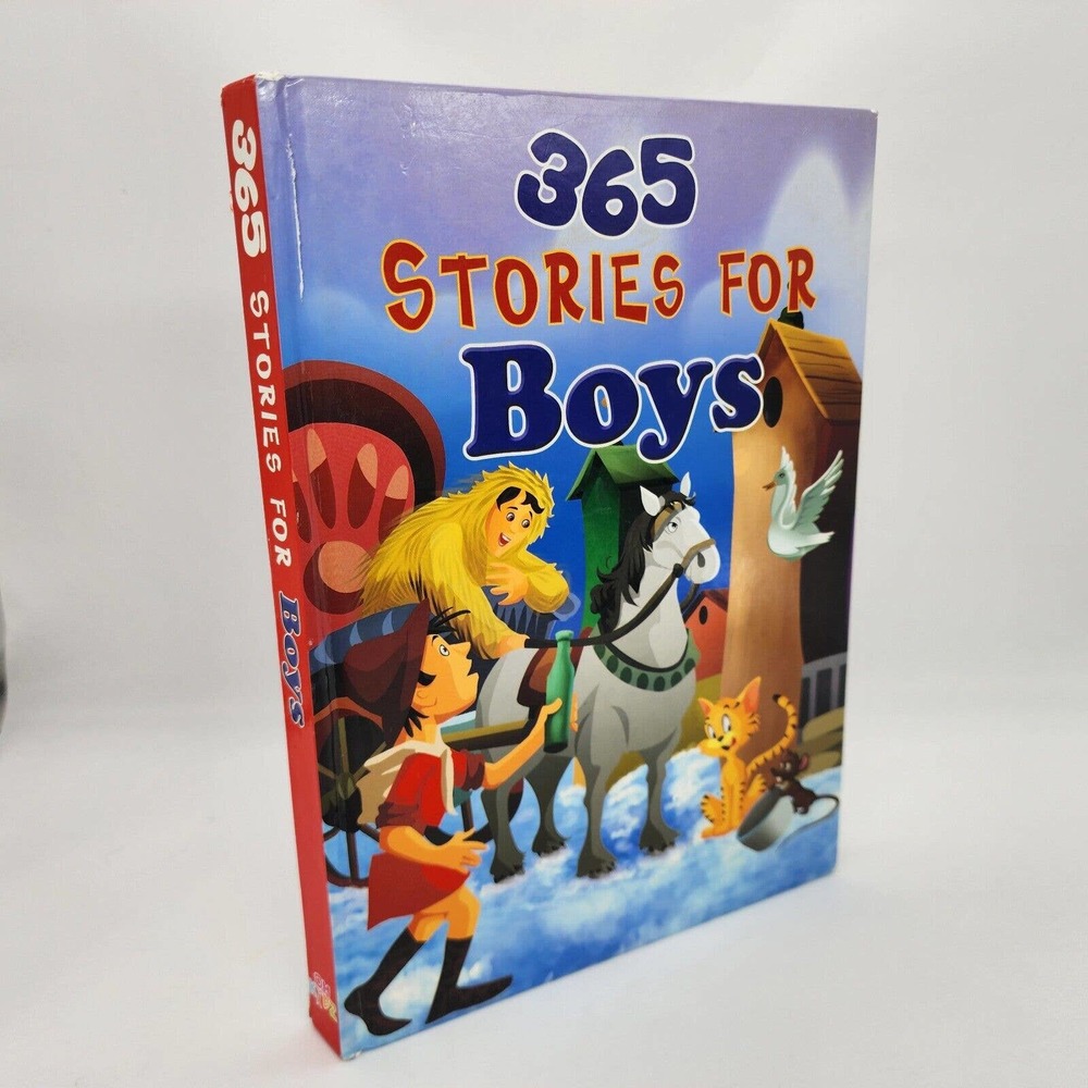 365 Stories For Boys Hardcover Storybook by Om Books Editorial Team